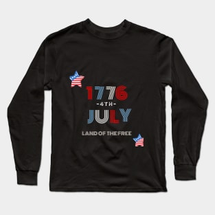 4th of july 1776 t shirt Long Sleeve T-Shirt